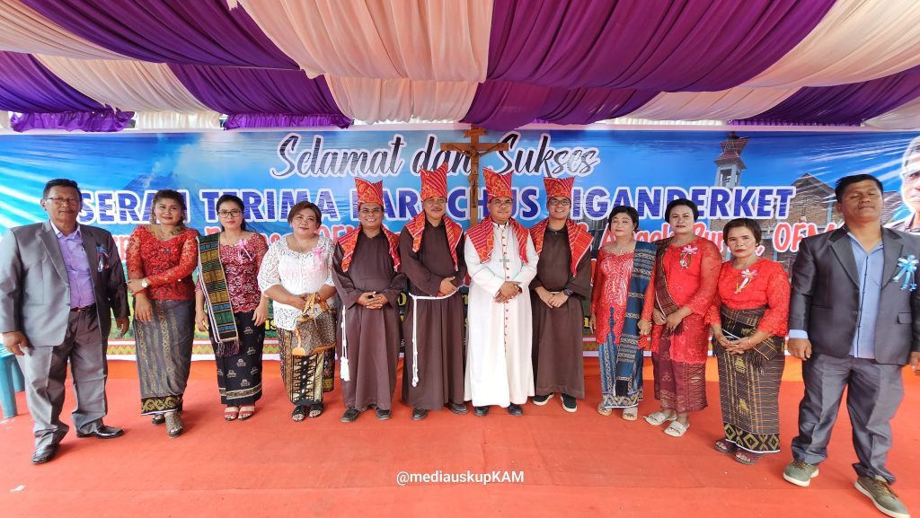 14) Serah terima parokus tiganderket dan krisma 21 juli