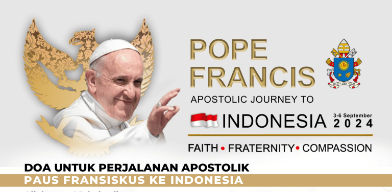 Doa untuk Perjalanan Apostolik Paus Fransiskus ke Indonesia