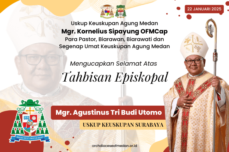 Proficiat Mgr. Agustinus Tri Budi Utomo – Uskup Surabaya
