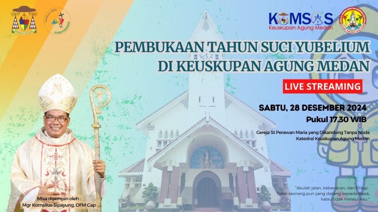 Pembukaan Tahun Yubileum 2025 di Keuskupan Agung Medan