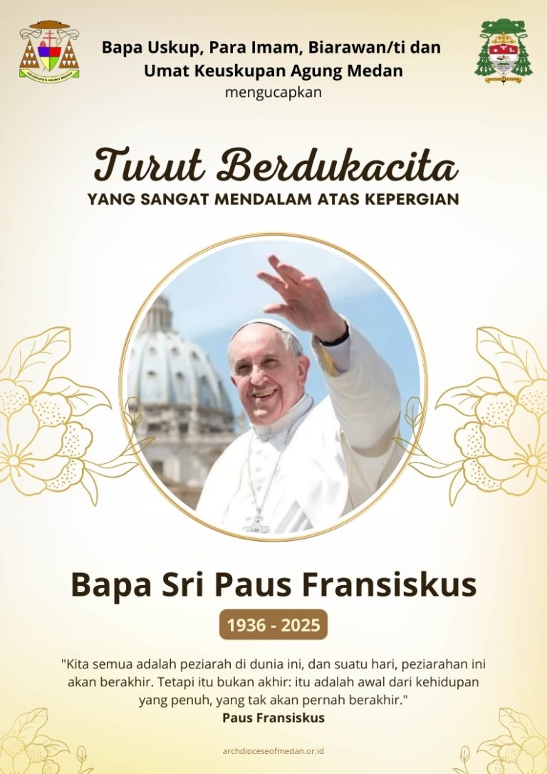 Selamat Jalan Bapa Sri Paus Fransiskus