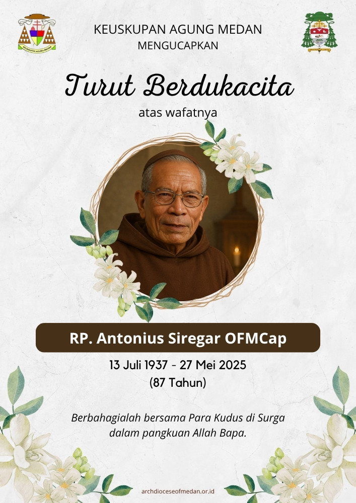 Beristirahatlah dalam Damai RP. Antonius Siregar OFMCap