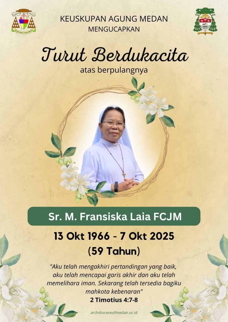 Selamat Jalan Sr M. Fransiska Laia FCJM