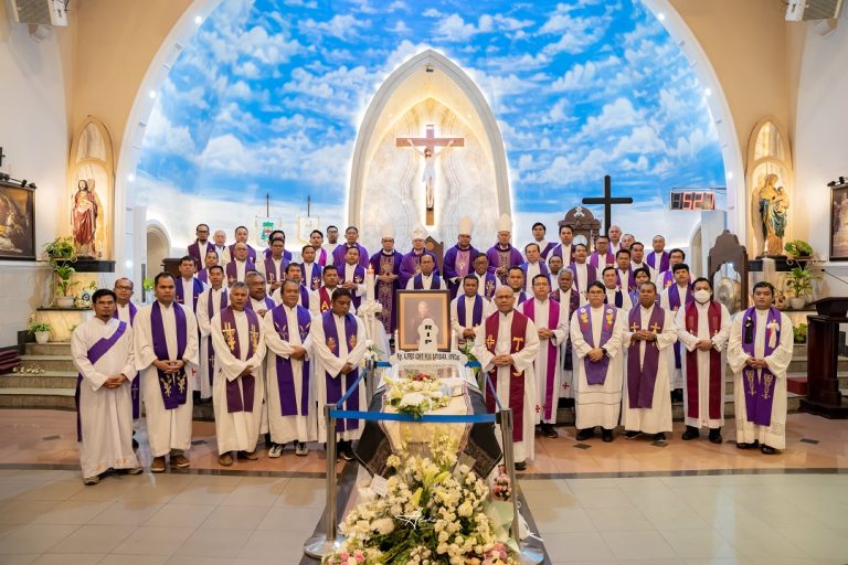 Ucapan Terima Kasih Penyelenggaraan Penghormatan Terakhir Emeritus Mgr Pius Datubara OFMCap