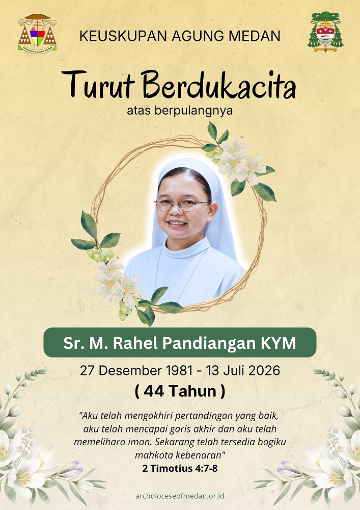 Selamat Jalan Sr. M. Rahel Pandiangan, KYM