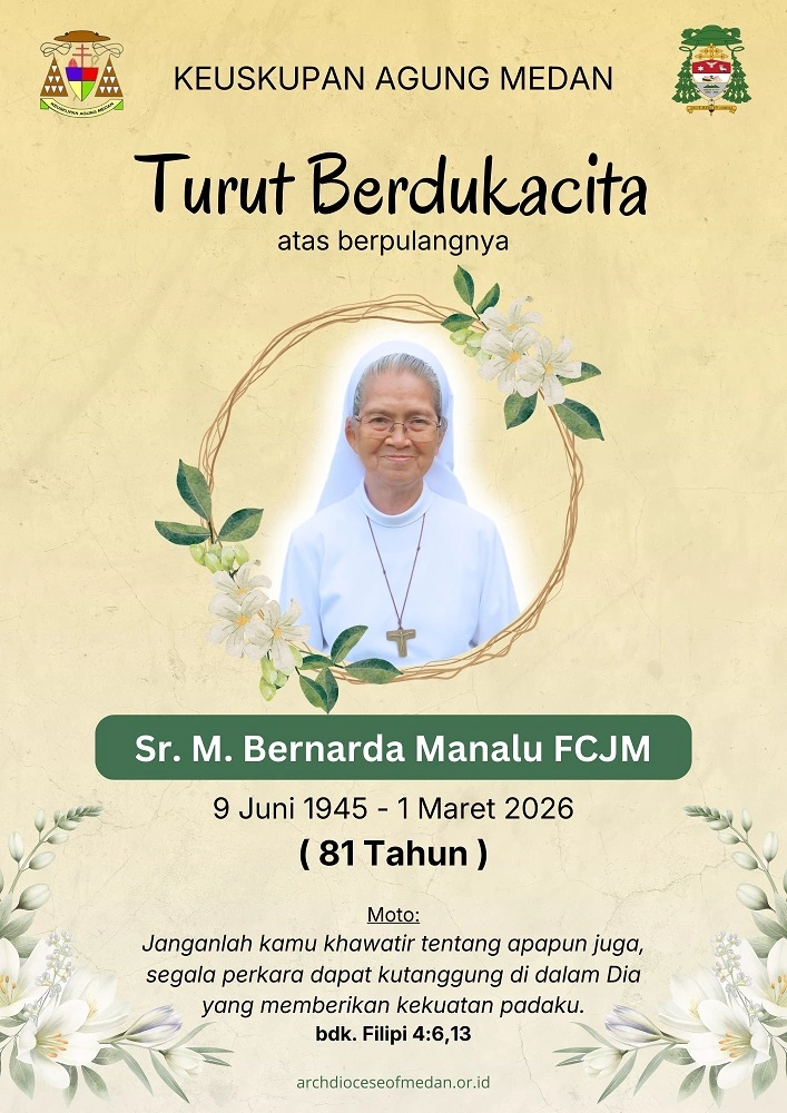 Selamat Jalan Sr. M. Ancilla Hasugian FCJM