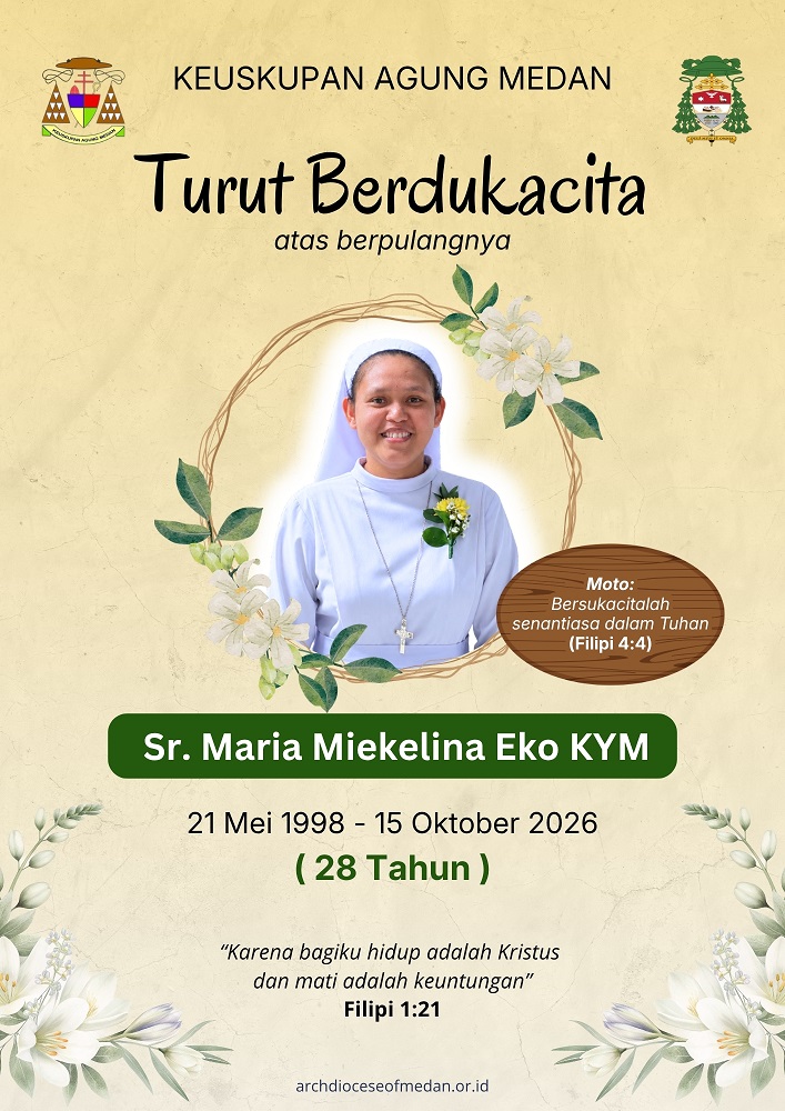 Selamat Jalan Sr. M. Miekelina Eko KYM