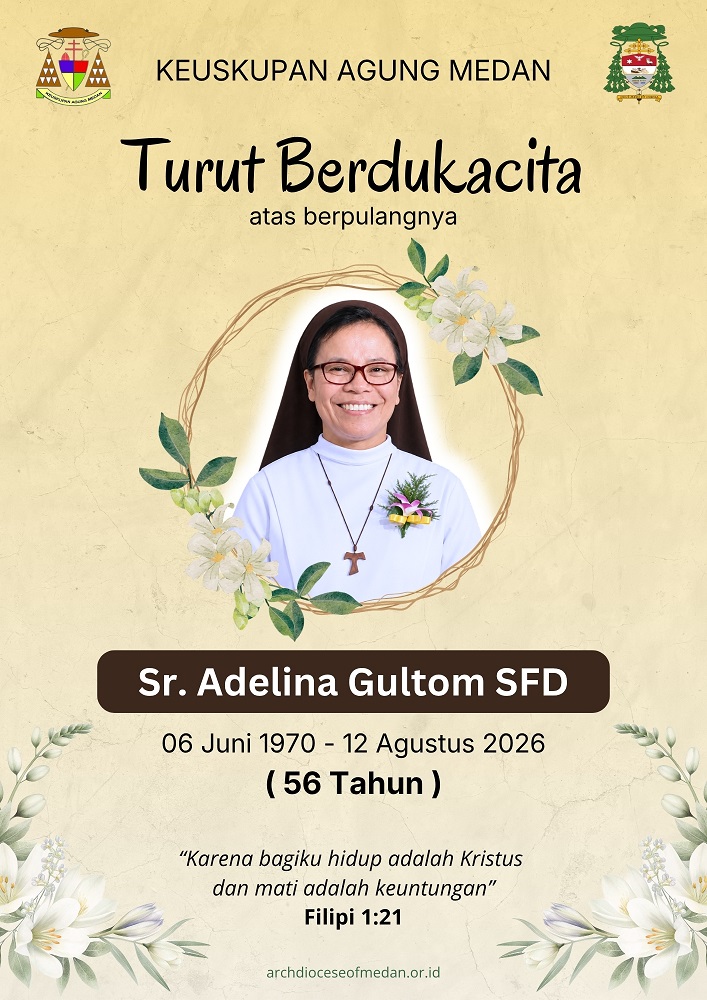 Selamat Jalan Sr Adelina Gultom SFD